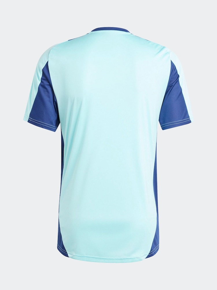 adidas Aqua Blue Arsenal Tiro 24 Training Jersey - Image 8 of 8