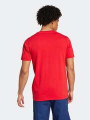 adidas Red Arsenal DNA 100% Cotton T-Shirt - Image 2 of 8