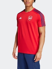 adidas Red Arsenal DNA 100% Cotton T-Shirt - Image 3 of 8