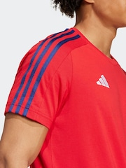 adidas Red Arsenal DNA 100% Cotton T-Shirt - Image 7 of 8