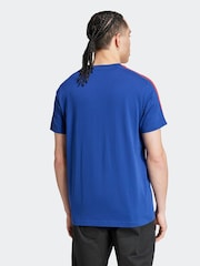 adidas Blue Arsenal DNA T-Shirt - Image 2 of 8
