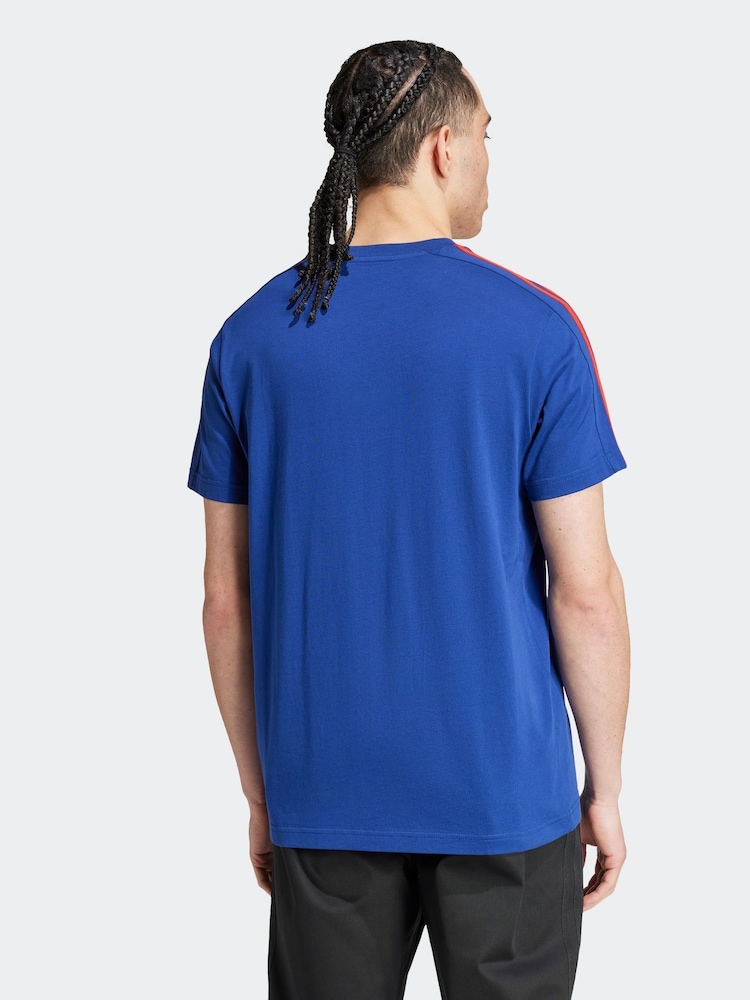 adidas Blue Arsenal DNA T-Shirt - Image 2 of 8