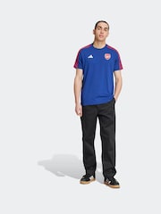 adidas Blue Arsenal DNA T-Shirt - Image 4 of 8