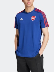 adidas Blue Arsenal DNA T-Shirt - Image 7 of 8