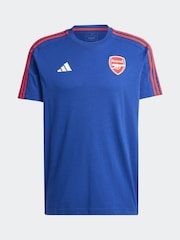 adidas Blue Arsenal DNA T-Shirt - Image 8 of 8