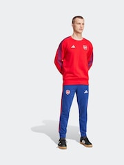 adidas Blue Arsenal DNA 100% Cotton Joggers - Image 1 of 7