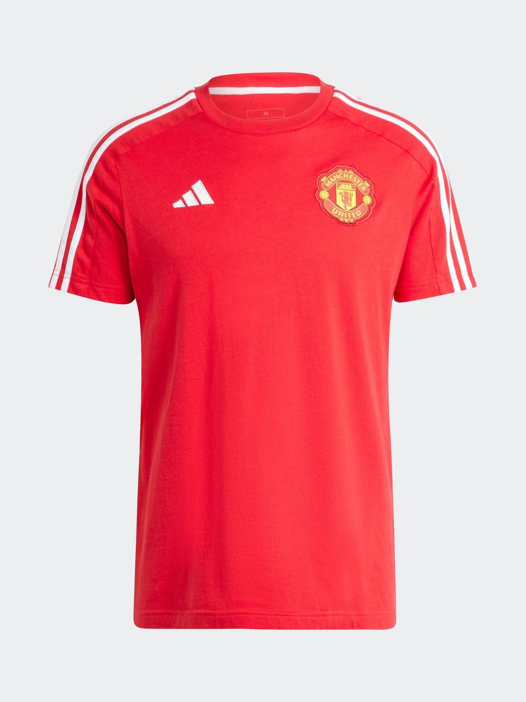 Buy adidas Red Manchester United DNA 100% Cotton T-Shirt from Next  Luxembourg