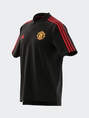 adidas Manchester United DNA 100% Cotton Polo Shirt - Image 10 of 15