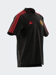 adidas Manchester United DNA 100% Cotton Polo Shirt - Image 11 of 15