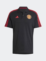 adidas Manchester United DNA 100% Cotton Polo Shirt - Image 7 of 15