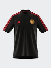 adidas Manchester United DNA 100% Cotton Polo Shirt - Image 9 of 15