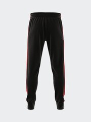 adidas Black Manchester United DNA 100% Cotton Joggers - Image 9 of 9