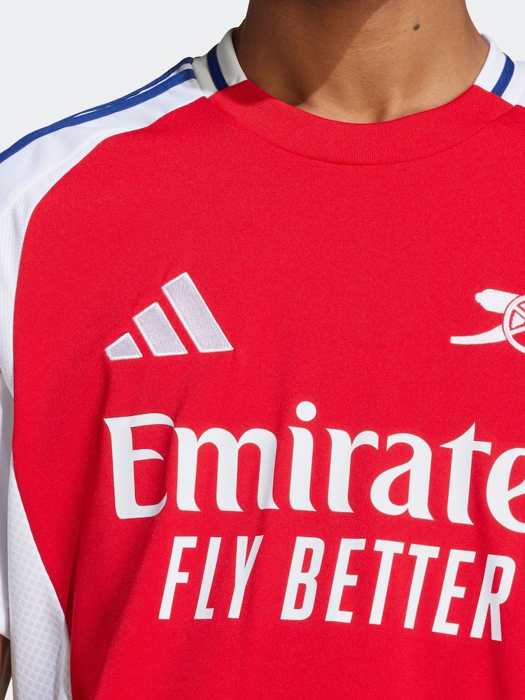 adidas Red/White Arsenal 24/25 Home Jersey - Image 17 of 21