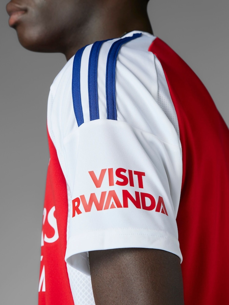 adidas Red/White Arsenal 24/25 Home Jersey - Image 7 of 21