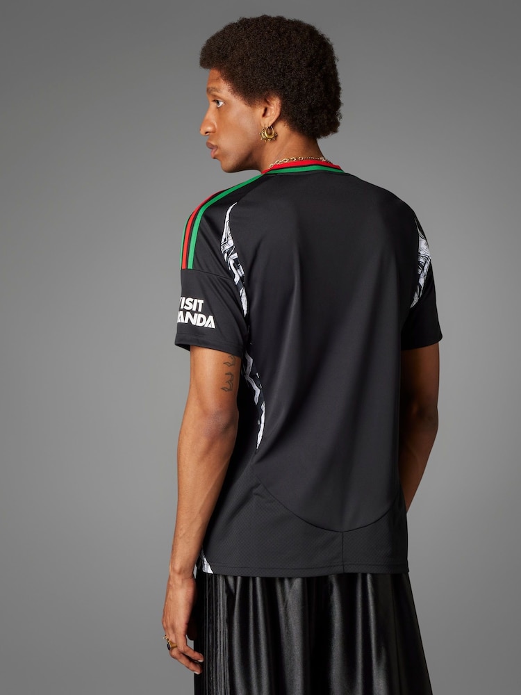 adidas Black Arsenal 24/25 Away Jersey - Image 4 of 18