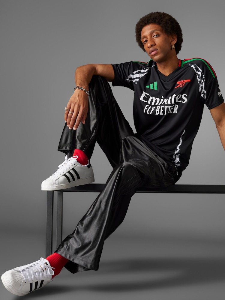 adidas Black Arsenal 24/25 Away Jersey - Image 7 of 18