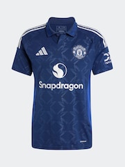 adidas Navy Manchester United 24/25 Away Jersey - Image 13 of 15