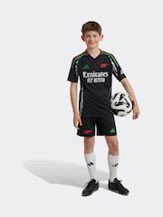 adidas Black Kids Arsenal 24/25 Away Shorts - Image 1 of 6