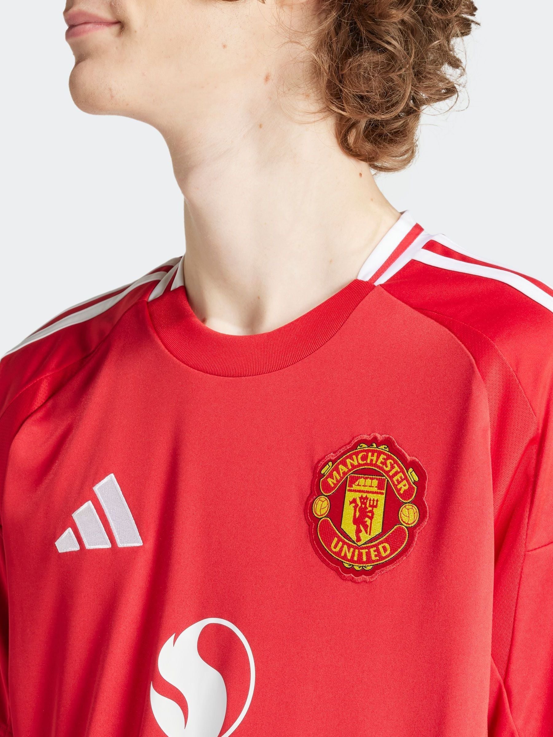Buy adidas Red Manchester United 24/25 Home Jersey from Next USA
