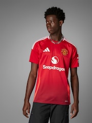 رداء علوي جيرسيه مباراة العودة Manchester United 24/25 من Adidas - صورة 17 من 19