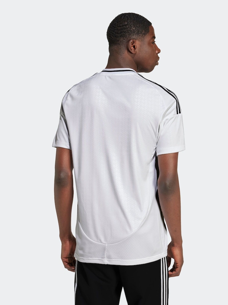 adidas White Real Madrid 24/25 Home Jersey - Image 13 of 18