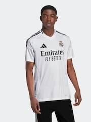 adidas White Real Madrid 24/25 Home Jersey - Image 14 of 18