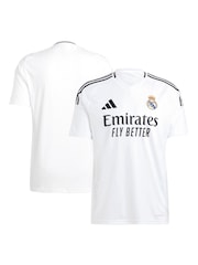 adidas White Real Madrid 24/25 Home Jersey - Image 16 of 18