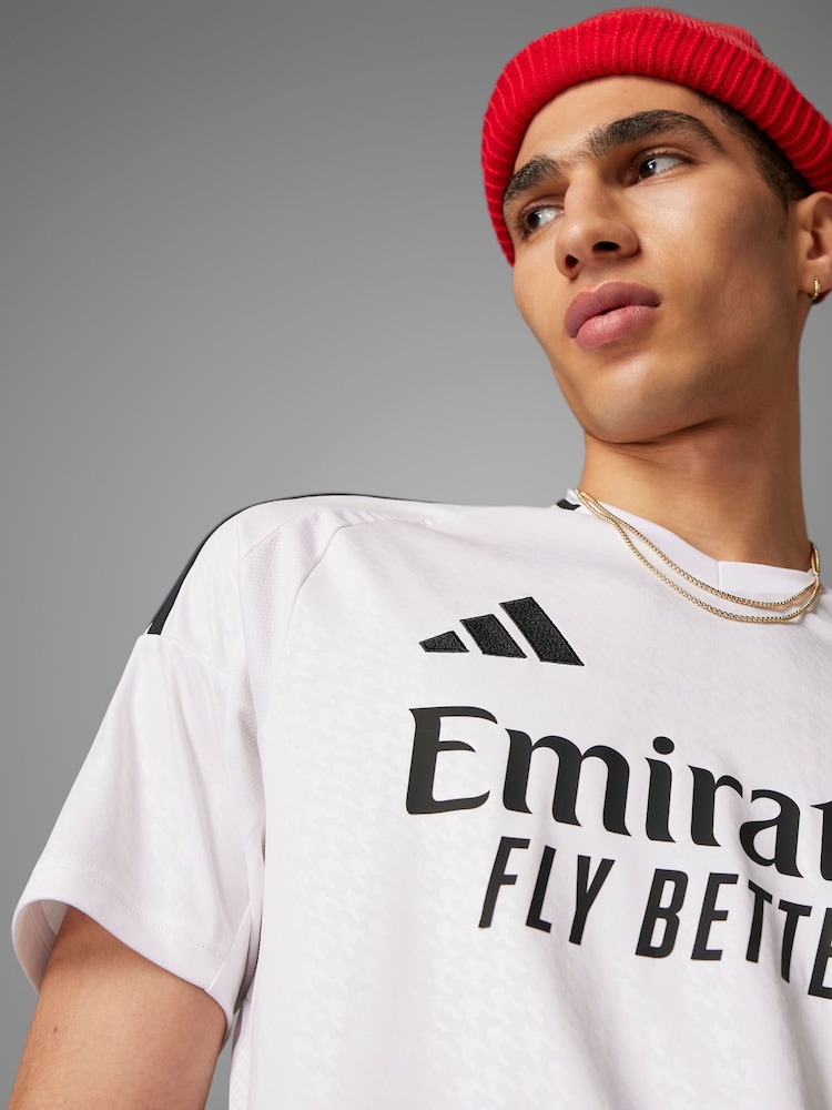 adidas White Real Madrid 24/25 Home Jersey - Image 3 of 18