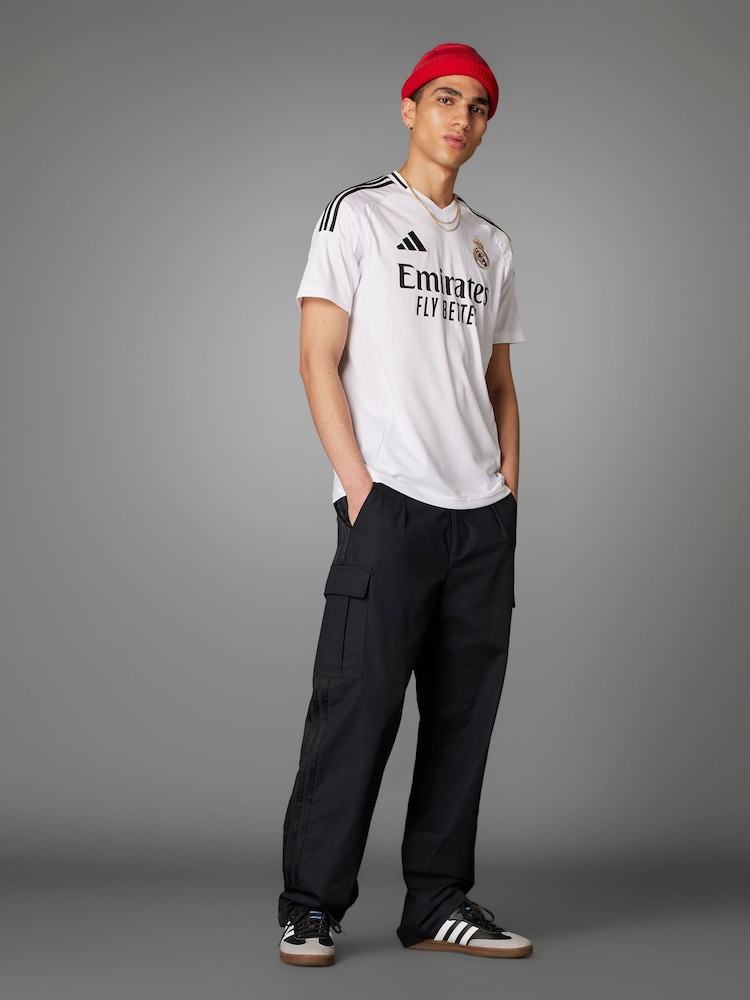 adidas White Real Madrid 24/25 Home Jersey - Image 7 of 18