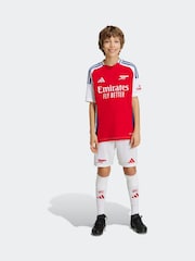 adidas White Kids Arsenal 24/25 Home Shorts - Image 4 of 8
