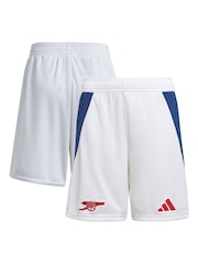 adidas White Kids Arsenal 24/25 Home Shorts - Image 6 of 8