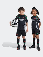 adidas Black Kids Arsenal 24/25 Away Mini Kit - Image 2 of 8