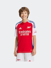 adidas Red/White Kids Arsenal 24/25 Home Jersey - Image 1 of 9