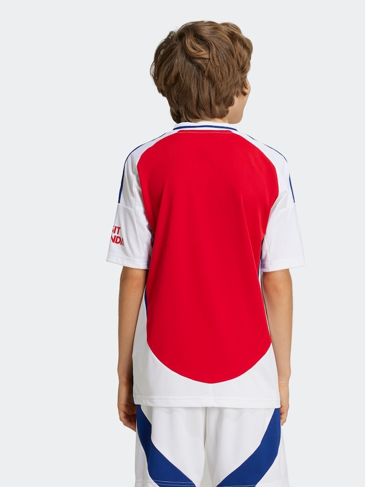 adidas Red/White Kids Arsenal 24/25 Home Jersey - Image 2 of 9