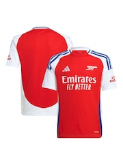 adidas Red/White Kids Arsenal 24/25 Home Jersey - Image 7 of 9