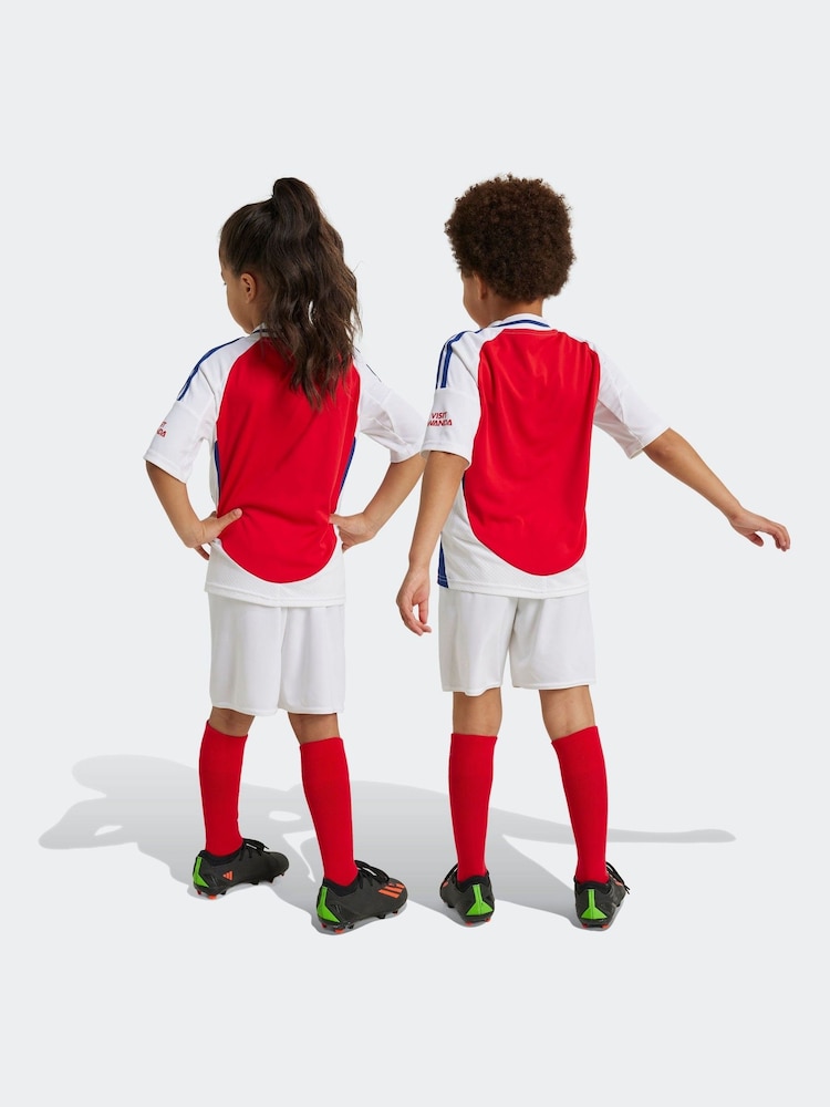 adidas Red/White Kids Arsenal 24/25 Home Mini Kit - Image 1 of 14