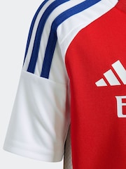 adidas Red/White Kids Arsenal 24/25 Home Mini Kit - Image 12 of 14