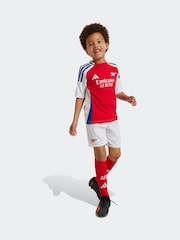 adidas Red/White Kids Arsenal 24/25 Home Mini Kit - Image 2 of 14