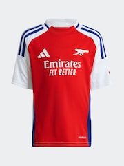adidas Red/White Kids Arsenal 24/25 Home Mini Kit - Image 8 of 14