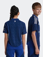 adidas Navy Kids Manchester United 24/25 Away Jersey - Image 2 of 4