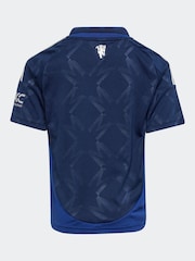 adidas Navy Kids Manchester United 24/25 Away Mini Kit - Image 11 of 13