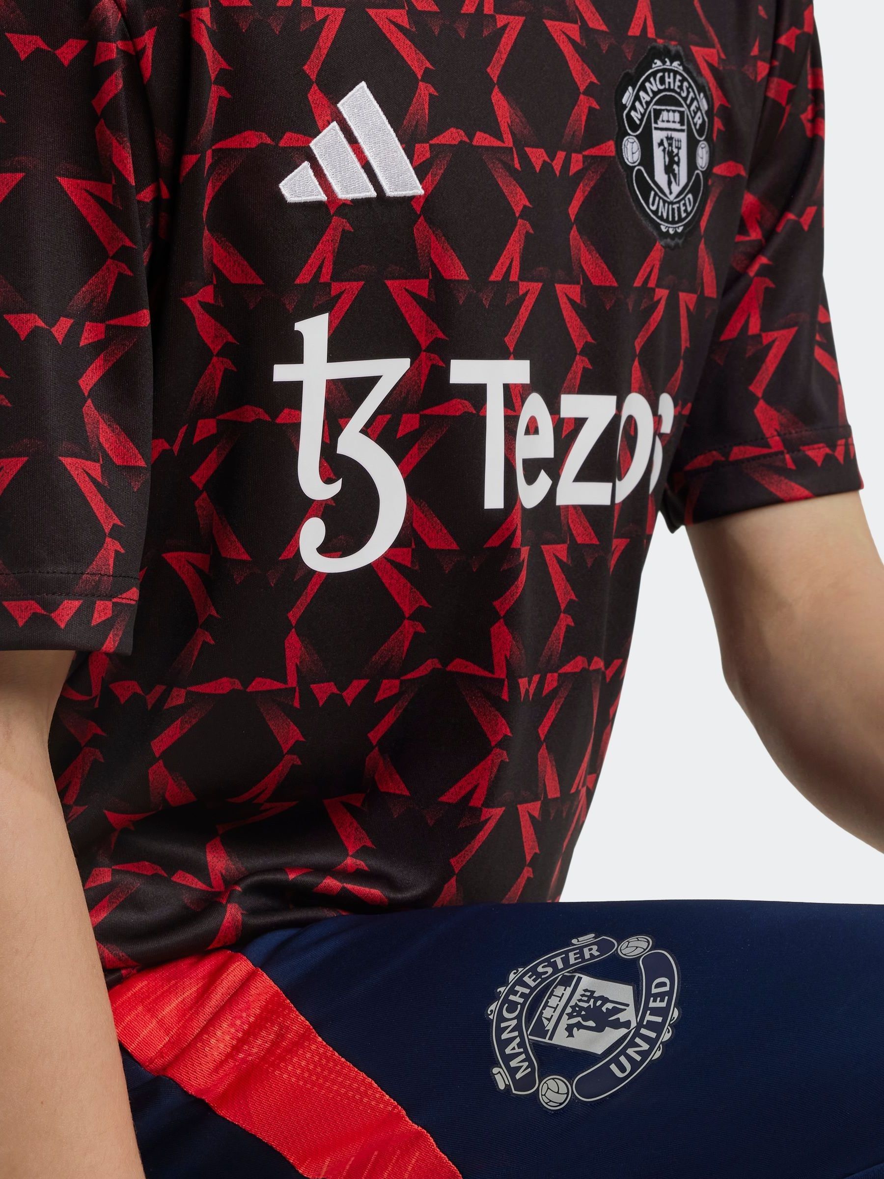 ウェア Manchester United game shirt Manchester United 1980 - 1982 home shirt jersey Adidas