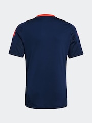 adidas Navy/Red Kids Manchester United Pre Match Tiro 24 Training Jersey - Image 7 of 7