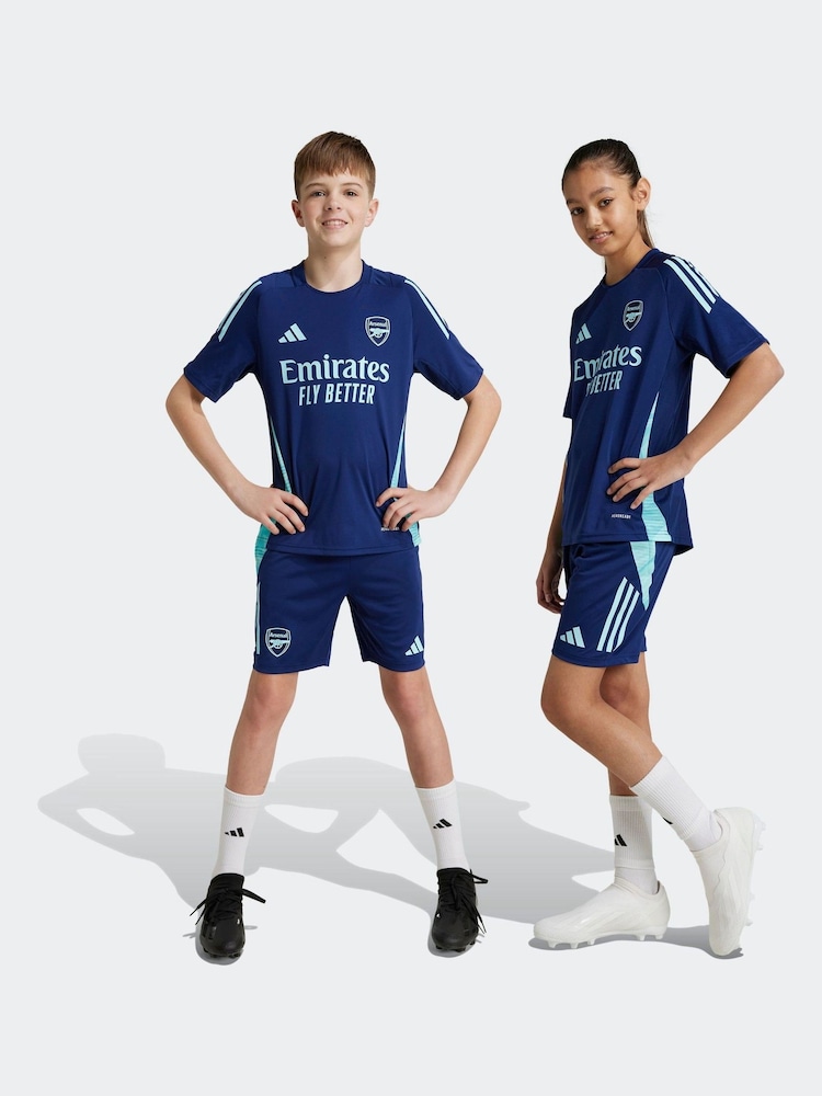 adidas Navy Arsenal Tiro 24 Training Shorts - Image 2 of 6