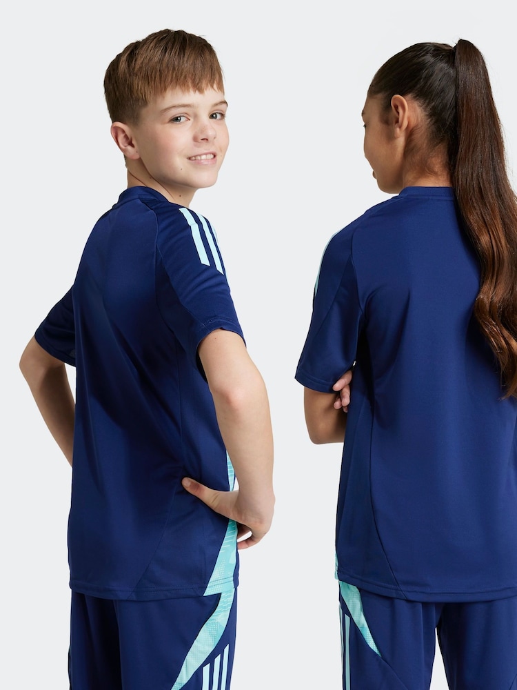 adidas Navy Arsenal Tiro 24 Training Jersey - Image 2 of 8 adidas Navy Arsenal Tiro 24 Training Jersey - Image 2 of 8