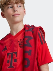 adidas Red Kids FC Bayern 24/25 Home Jersey T-Shirt - Image 7 of 10