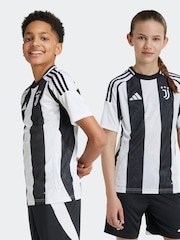 adidas White/Black Kids Juventus 24/25 Home Jersey - Image 1 of 8