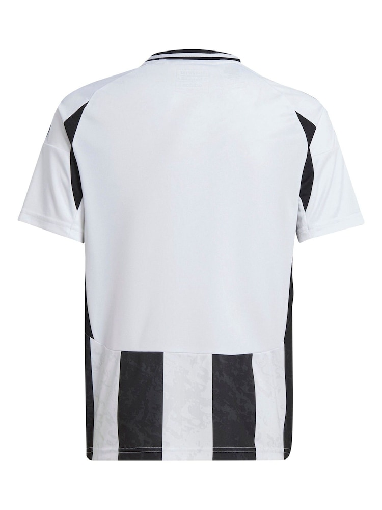 adidas White/Black Kids Juventus 24/25 Home Jersey - Image 8 of 8