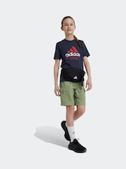 adidas majica s kratkimi rokavi iz 100% bombaža Kids Manchester United - Slika 3 iz 4