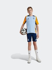 adidas Blue/Orange Kids Real Madrid Tiro 24 Competition Training Jersey - Image 1 of 7